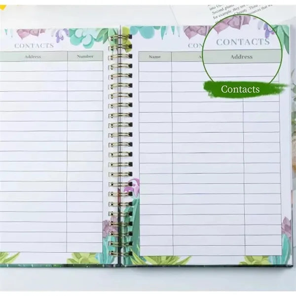 Weekly Calendar Planner Notebook