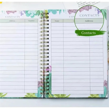 Weekly Calendar Planner Notebook