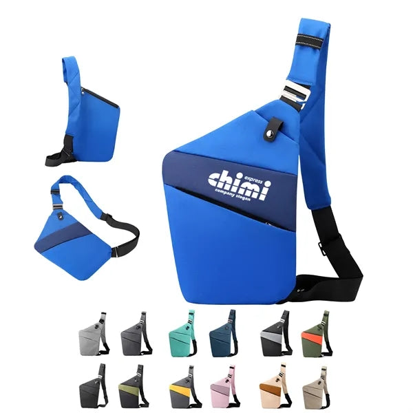 Unisex Anti Theft Chest Sling Crossbody Bag