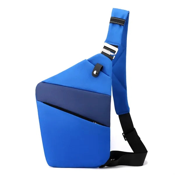 Unisex Anti Theft Chest Sling Crossbody Bag