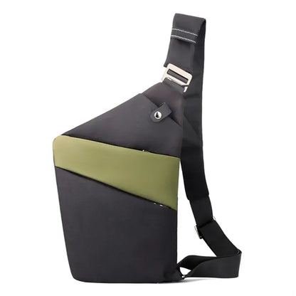 Unisex Anti Theft Chest Sling Crossbody Bag