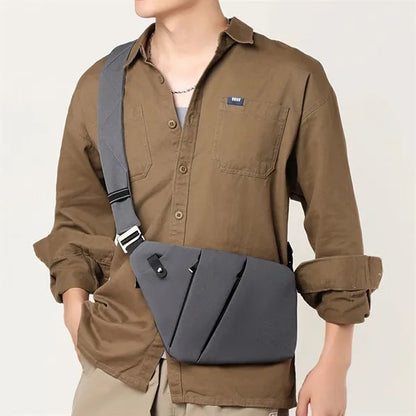 Unisex Anti Theft Chest Sling Crossbody Bag