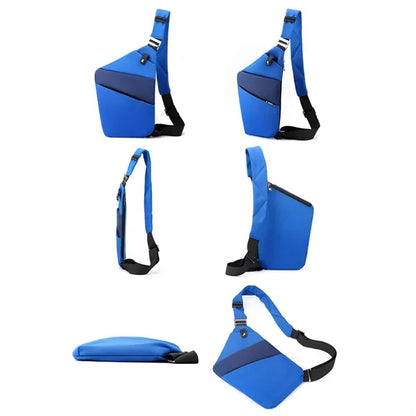 Unisex Anti Theft Chest Sling Crossbody Bag