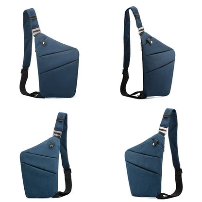 Unisex Anti Theft Chest Sling Crossbody Bag