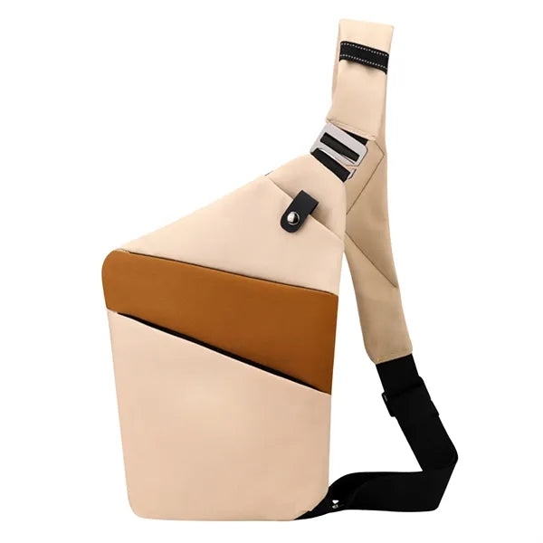 Unisex Anti Theft Chest Sling Crossbody Bag