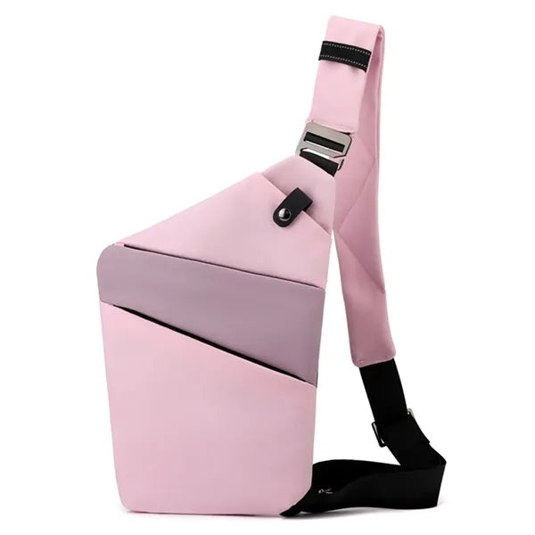 Unisex Anti Theft Chest Sling Crossbody Bag