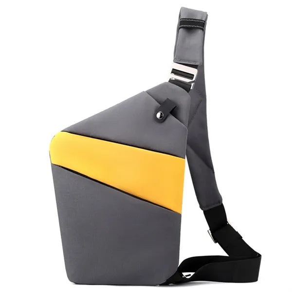 Unisex Anti Theft Chest Sling Crossbody Bag