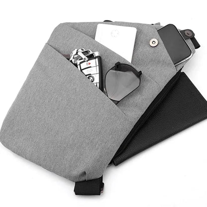 Unisex Anti Theft Chest Sling Crossbody Bag