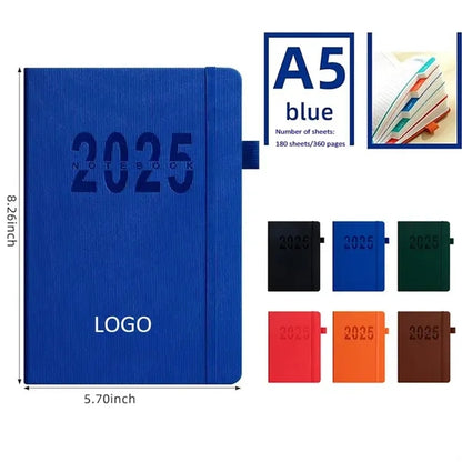 2025 Calendar Daily Planner Notebook