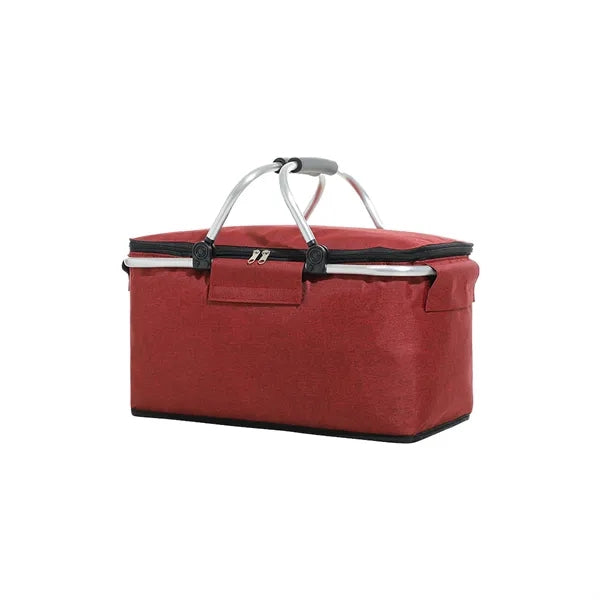 Foldable Picnic Insulated Hand Basket