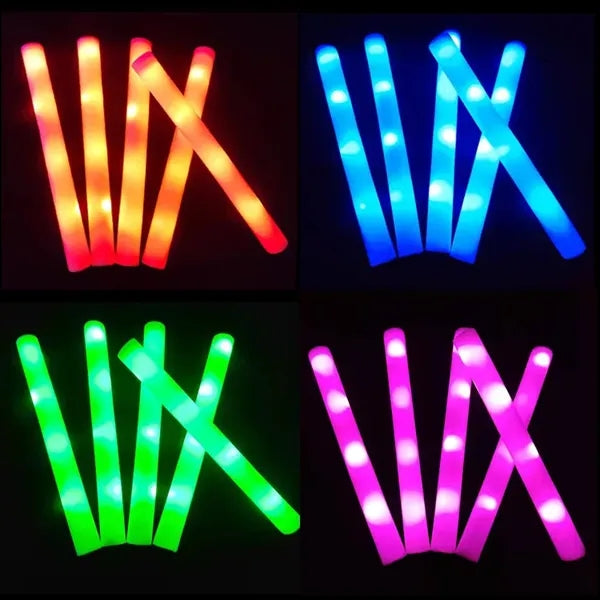 LED Light Up Foam Sticks