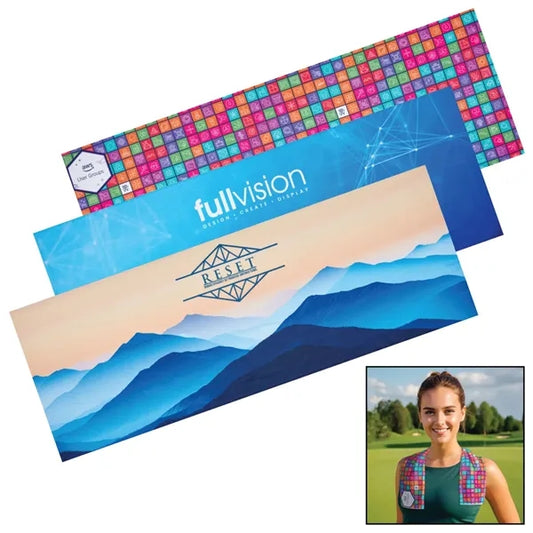 Premium XL Cooling Towel w/ Full Color Dye Sublimation