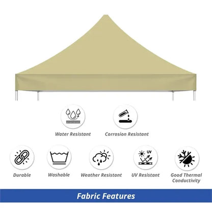 Beige Canopy Tent (Topper+ Frame)