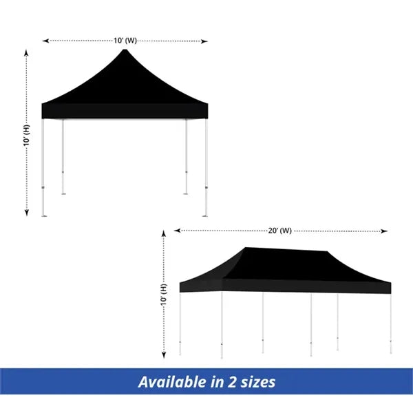 Black Canopy Tent (Topper+ Frame)