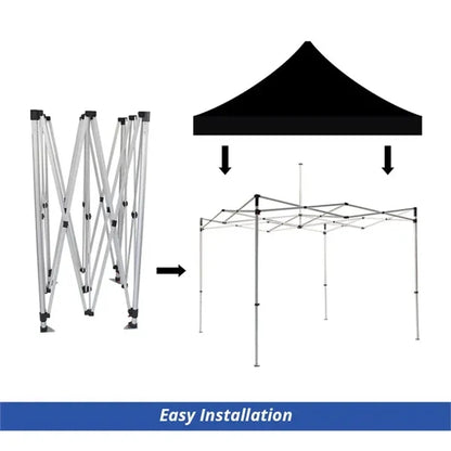 Black Canopy Tent (Topper+ Frame)