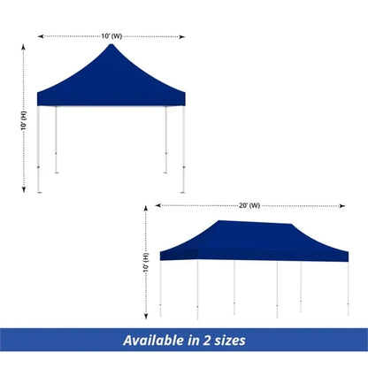 Blue Canopy Tent (Topper + Frame)