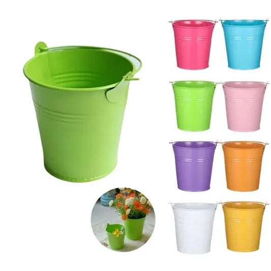Mini Metal Buckets With Handle