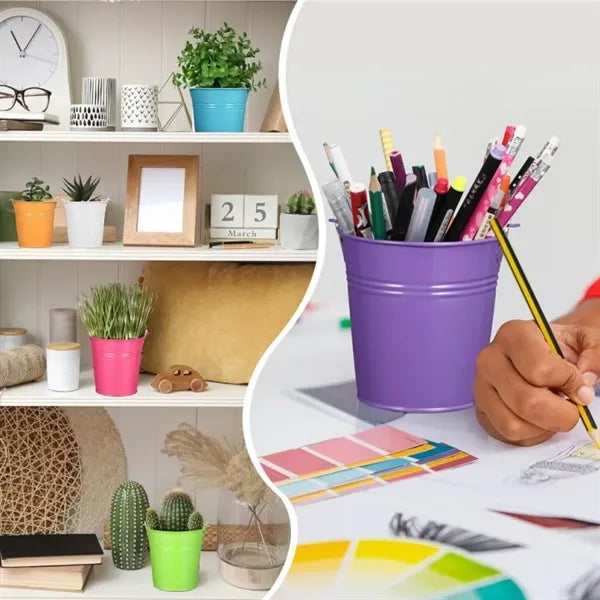 Mini Metal Buckets With Handle