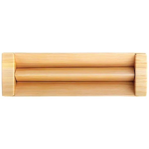 Bamboo-Print Paper Double Gift Box