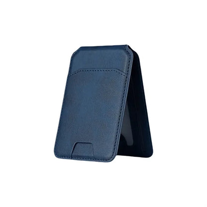 2 in 1 Leather Magnetic Wallet Phone Adjustable Stand