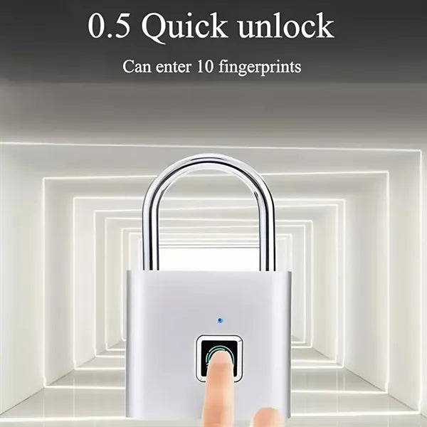 Intelligent Anti Theft Fingerprint Padlock Usb Charging