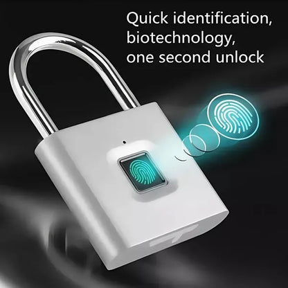 Intelligent Anti Theft Fingerprint Padlock Usb Charging