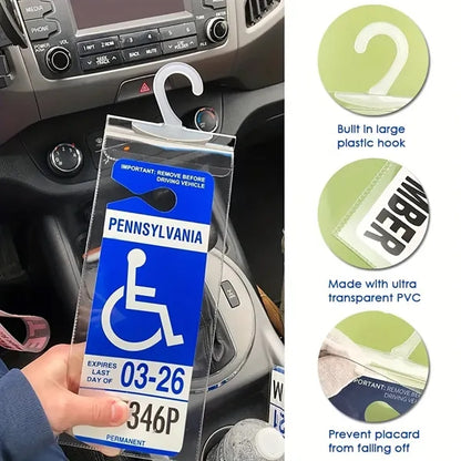 Handicap Parking Placard Holder