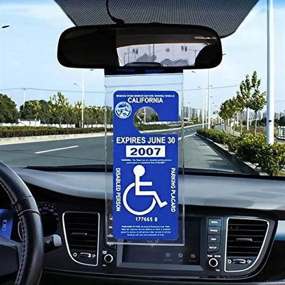 Handicap Parking Placard Holder