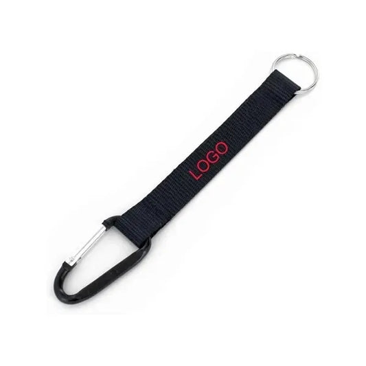 Carabiner Short Lanyard Keychain