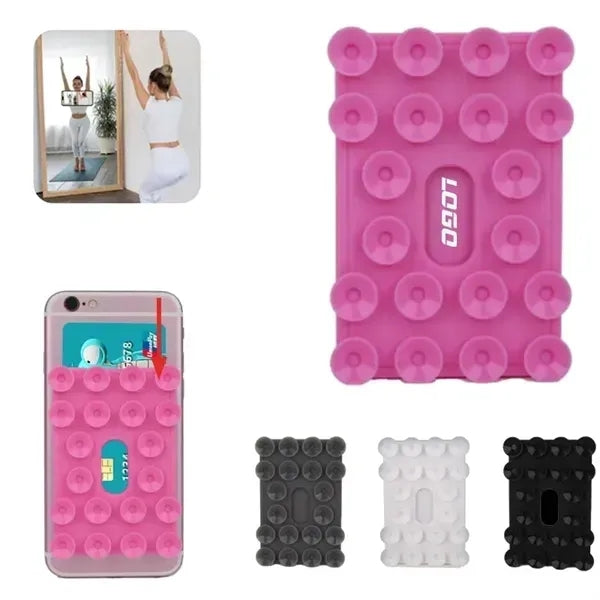 Suction Phone Card Holder Mount