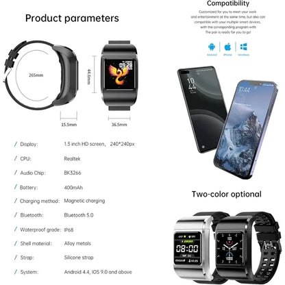 Bluetooth Headset Smart Bracelet