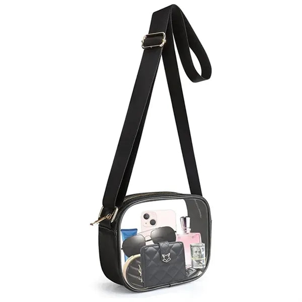 Stadium Approved Clear Crossbody Bags for Concerts Sports