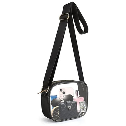 Stadium Approved Clear Crossbody Bags for Concerts Sports