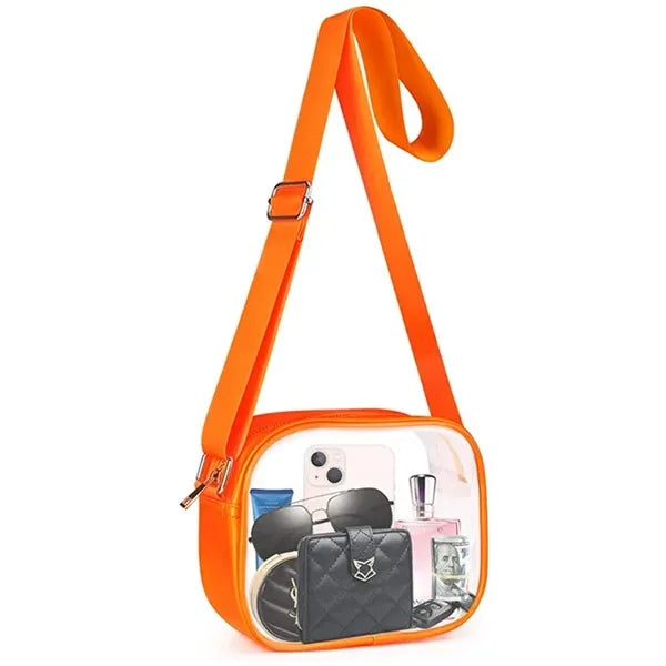 Stadium Approved Clear Crossbody Bags for Concerts Sports