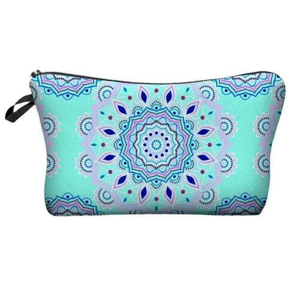 Waterproof Small Travel Cosmetic Makeup Bag with Zipper