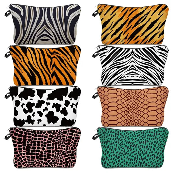 Waterproof Small Travel Cosmetic Makeup Bag with Zipper
