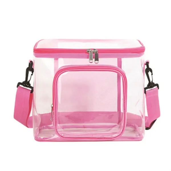 Clear Lunch Box Large Duty Transparent Stadium Approved Bag