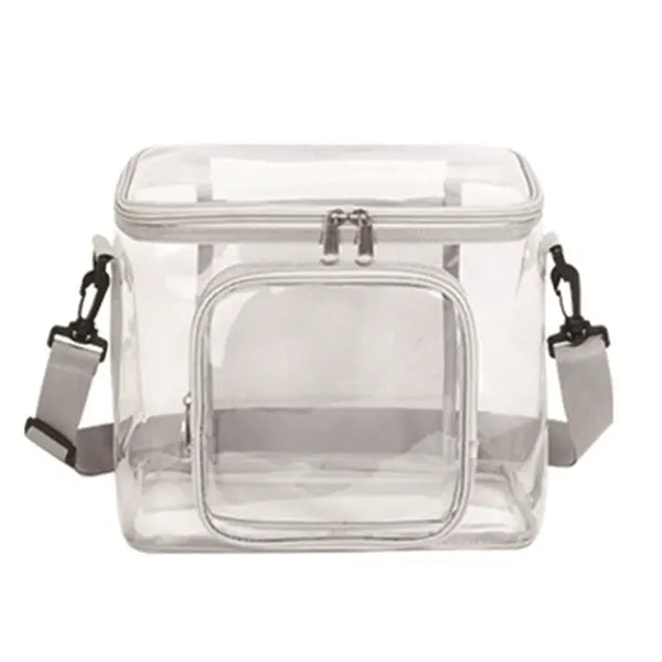 Clear Lunch Box Large Duty Transparent Stadium Approved Bag