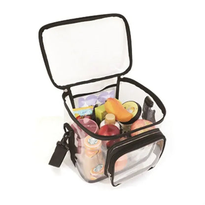 Clear Lunch Box Large Duty Transparent Stadium Approved Bag
