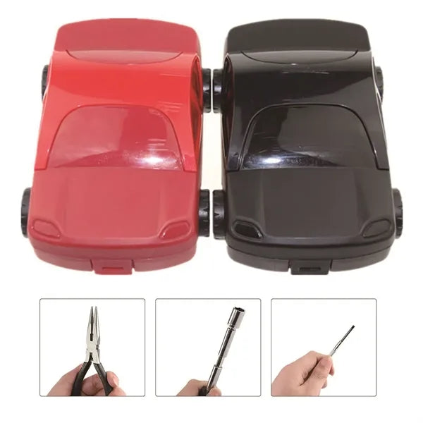 Car Shape Multifunctional Tool Kit Household Repair Toolset