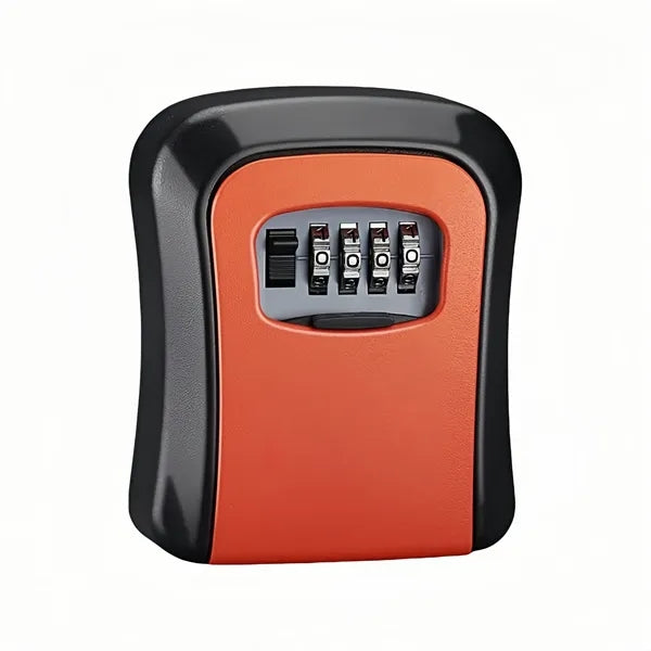 4 Digit Combination Key Lock Box Outdoor Wall Mount Safe
