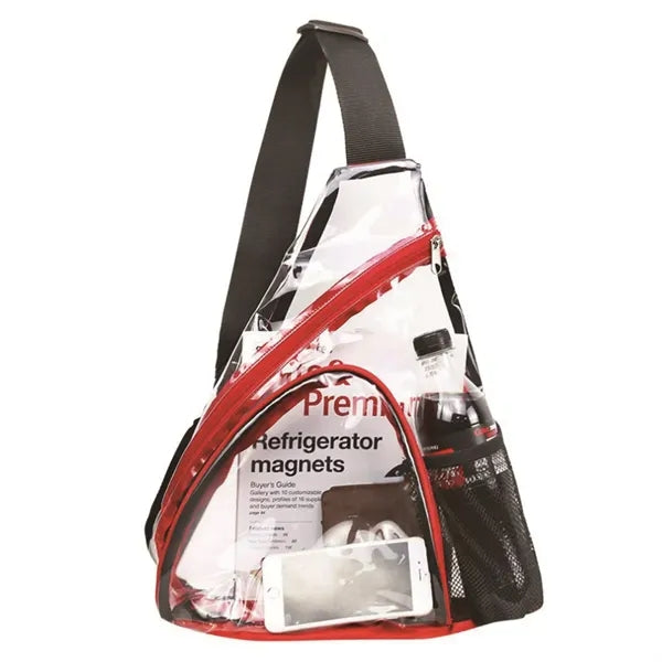 Clear Stadium Approved Sling Bag Transparent Chest pack