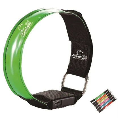 LED Reflective High Visibility  Arm Bands Night Running Gear