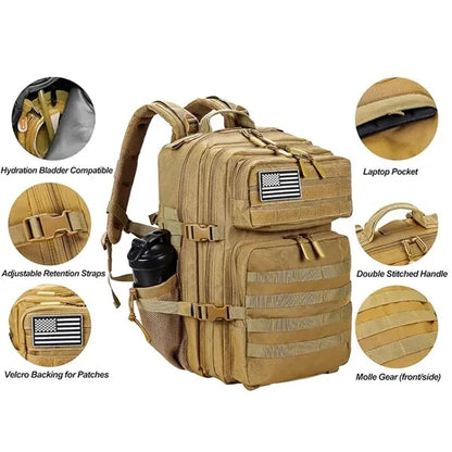 Army 3 Day Military Tactical Backpack