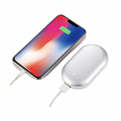 2 In 1 5000mAh Portable Rechargeable Power Bank Hand Warmer