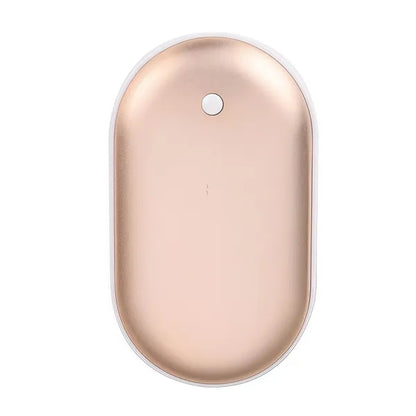 2 In 1 5000mAh Portable Rechargeable Power Bank Hand Warmer