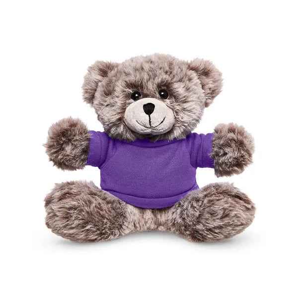 7" Soft Plush Bear With T-Shirt