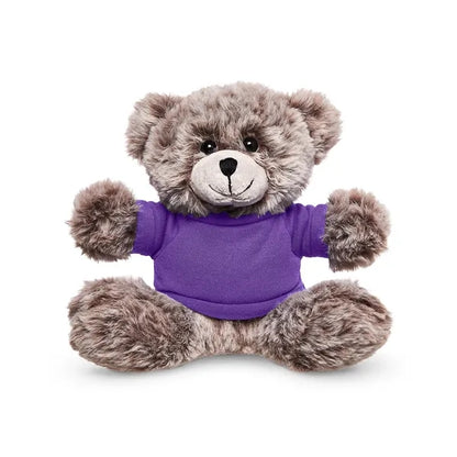 7" Soft Plush Bear With T-Shirt