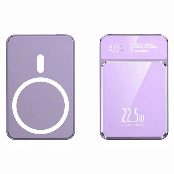 10000Mah Magnetic Wireless Portable Charger Power Bank