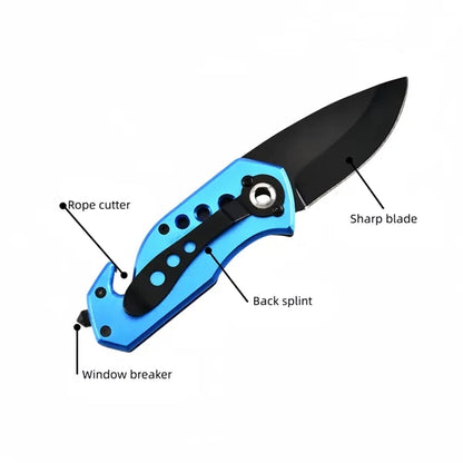 Portable Multifunctional Folding Stainless Steel Knife
